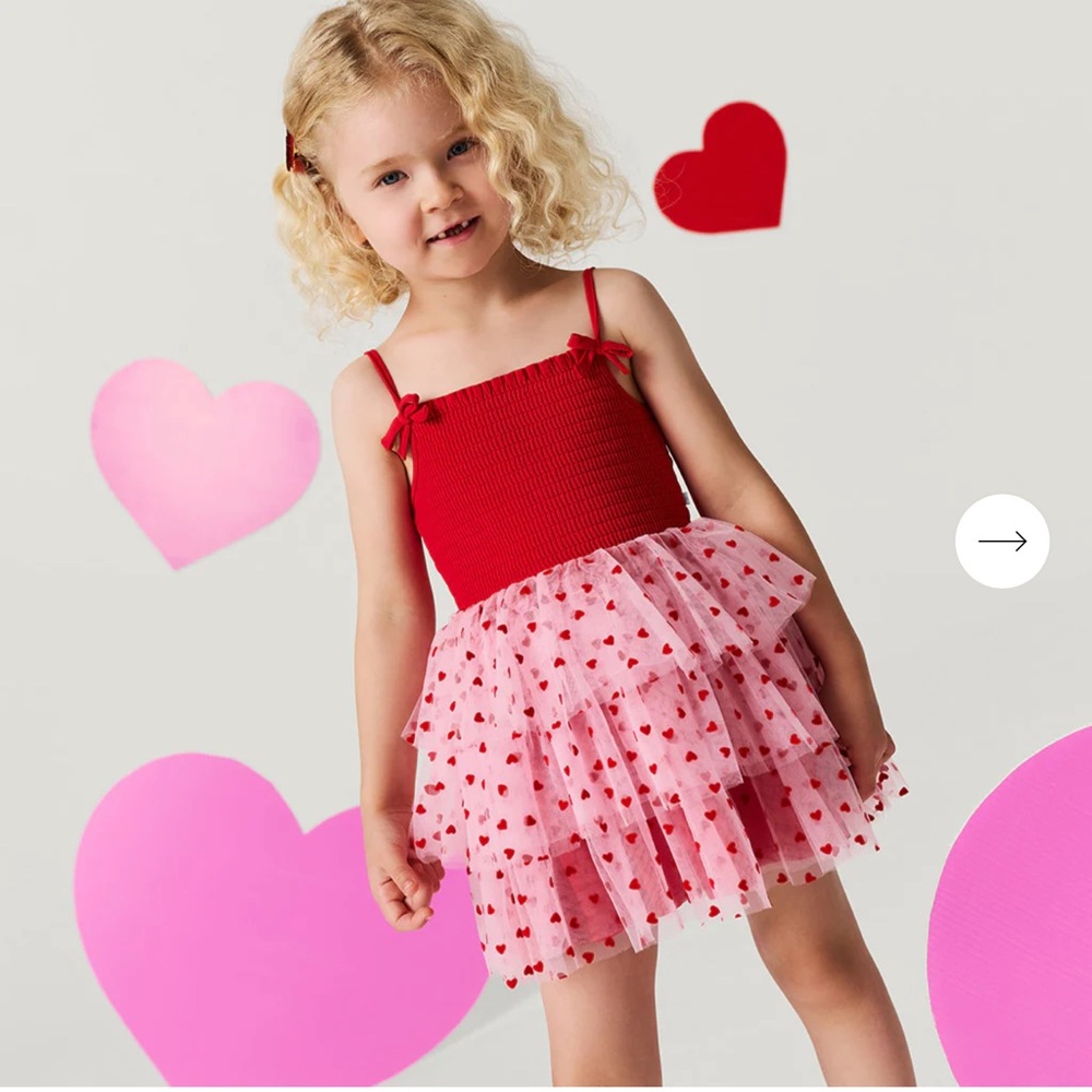Posh Peanut Valentine Tulle Dress